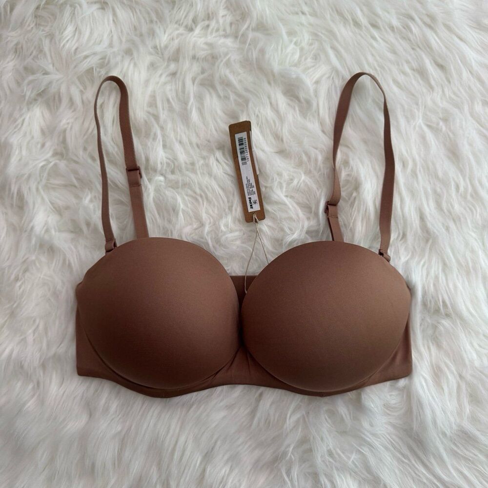 Skims Ultimate Pushup Strapless Bra Sienna Size 36C